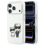 Husa de protectie Karl Lagerfeld compatibil cu iPhone 18 Pro / iPhone 17 Pro, Bej