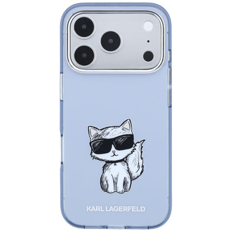 Husa de protectie Karl Lagerfeld compatibil cu iPhone 18 Pro / iPhone 17 Pro, Albastru