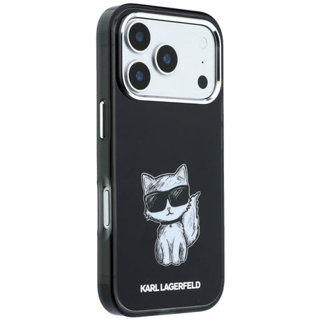 Husa de protectie Karl Lagerfeld compatibil cu iPhone 18 Pro / iPhone 17 Pro, Negru