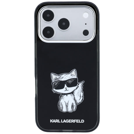 Husa de protectie Karl Lagerfeld compatibil cu iPhone 18 Pro / iPhone 17 Pro, Negru