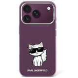 Husa de protectie Karl Lagerfeld compatibil cu iPhone 17 Pro / iPhone 18 Pro, Negru