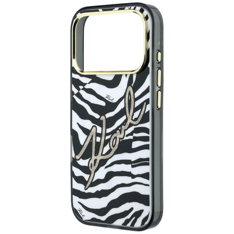 Husa de protectie Karl Lagerfeld compatibil cu iPhone 17 Pro / iPhone 18 Pro, Negru