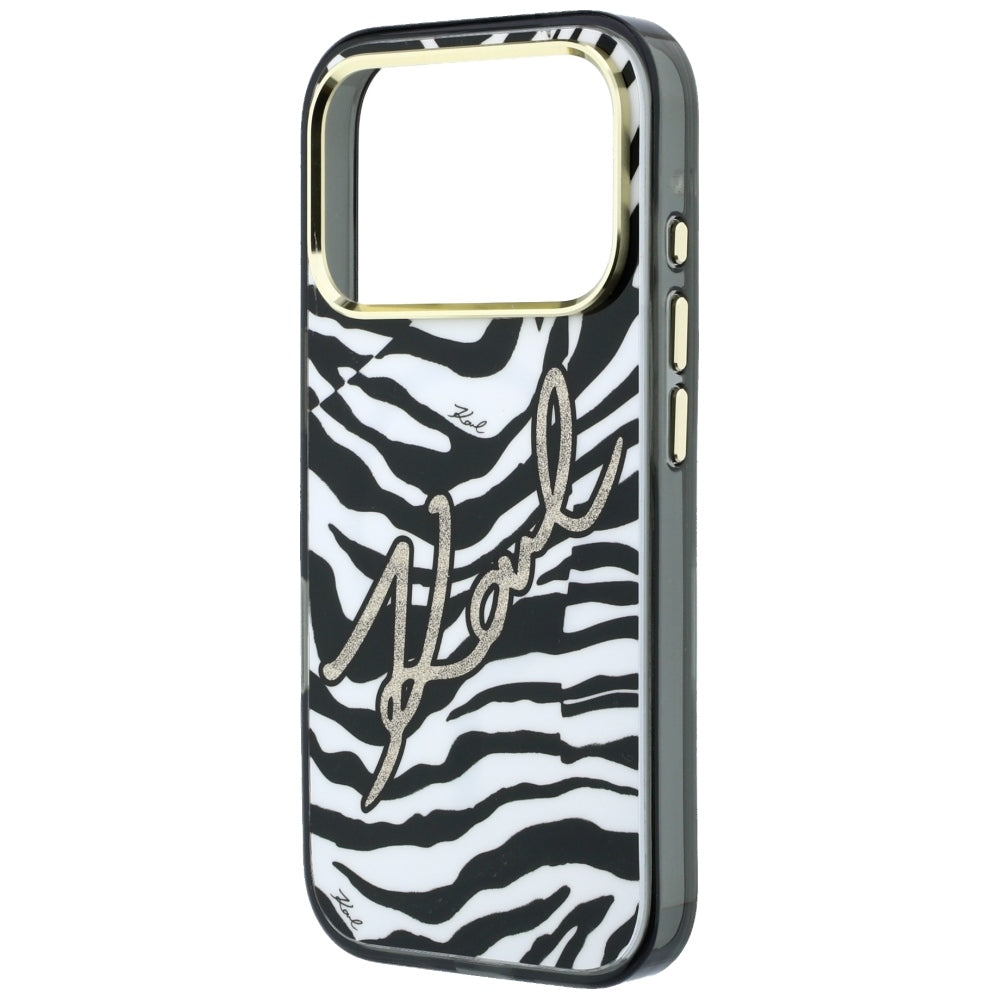 Husa de protectie Karl Lagerfeld compatibil cu iPhone 17 Pro Max / iPhone 18 Pro Max, Negru