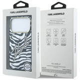 Husa de protectie Karl Lagerfeld compatibil cu iPhone 17 Pro Max / iPhone 18 Pro Max, Negru
