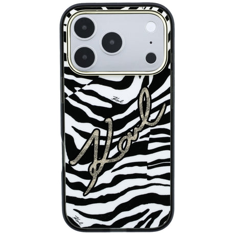 Husa de protectie Karl Lagerfeld compatibil cu iPhone 17 Pro Max / iPhone 18 Pro Max, Negru