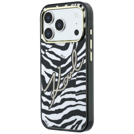 Husa de protectie Karl Lagerfeld compatibil cu iPhone 17 Pro Max / iPhone 18 Pro Max, Negru