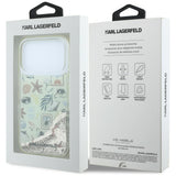 Husa de protectie Karl Lagerfeld compatibil cu iPhone 17 Pro / iPhone 18 Pro, Bej
