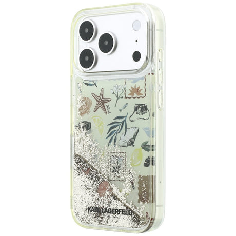 Husa de protectie Karl Lagerfeld compatibil cu iPhone 17 Pro / iPhone 18 Pro, Bej