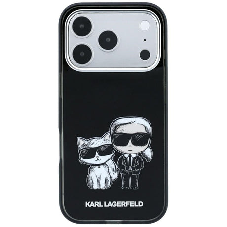 Husa de protectie Karl Lagerfeld compatibil cu iPhone 18 Pro / iPhone 17 Pro, Negru