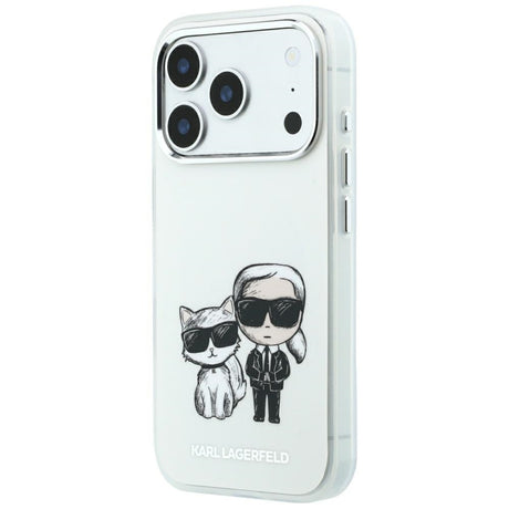 Husa de protectie Karl Lagerfeld compatibil cu iPhone 18 Pro / iPhone 17 Pro, Bej