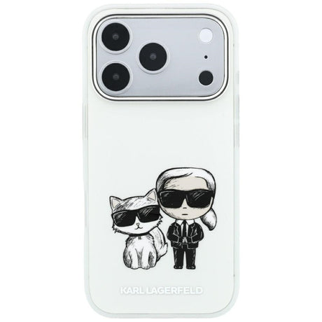 Husa de protectie Karl Lagerfeld compatibil cu iPhone 18 Pro / iPhone 17 Pro, Bej