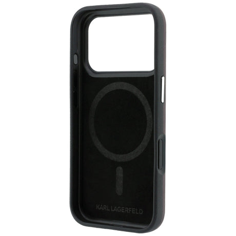 Husa de protectie Karl Lagerfeld compatibil cu iPhone 18 Pro / iPhone 17 Pro, Bordo