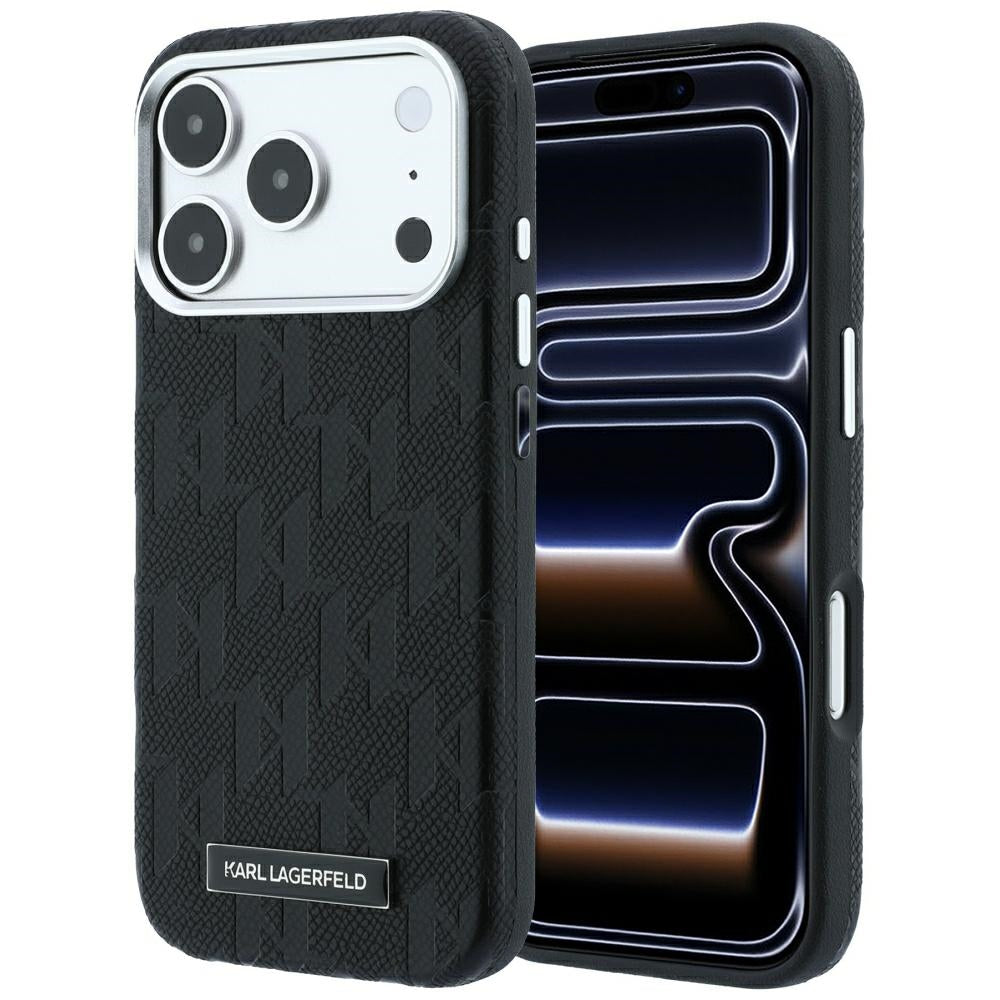 Husa de protectie Karl Lagerfeld compatibil cu iPhone 17 Pro Max / iPhone 18 Pro Max, Negru