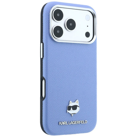 Husa de protectie Karl Lagerfeld compatibil cu iPhone 18 Pro / iPhone 17 Pro, Albastru