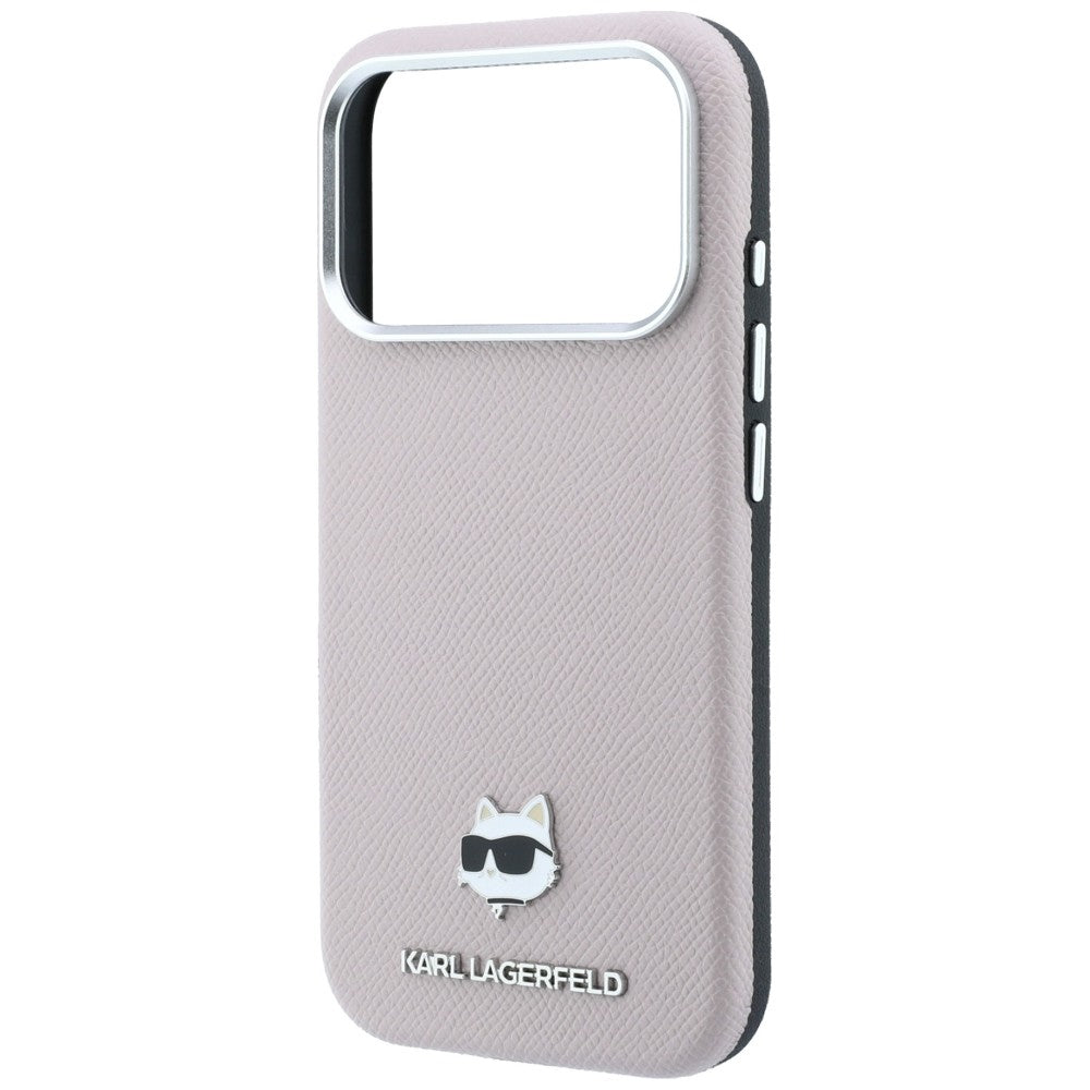 Husa de protectie Karl Lagerfeld compatibil cu iPhone 18 Pro / iPhone 17 Pro, Roz