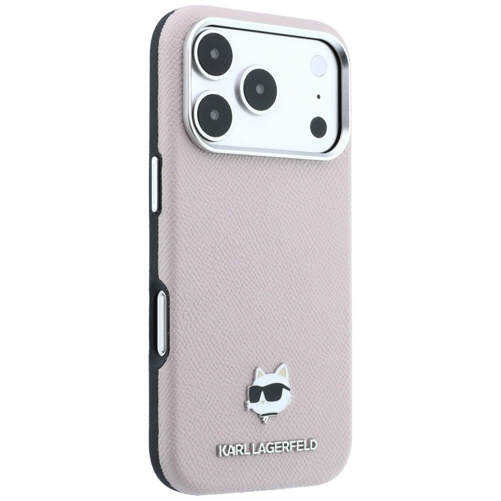Husa de protectie Karl Lagerfeld compatibil cu iPhone 18 Pro / iPhone 17 Pro, Roz