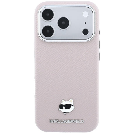 Husa de protectie Karl Lagerfeld compatibil cu iPhone 18 Pro Max / iPhone 17 Pro Max, Roz
