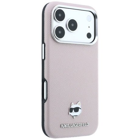 Husa de protectie Karl Lagerfeld compatibil cu iPhone 18 Pro Max / iPhone 17 Pro Max, Roz