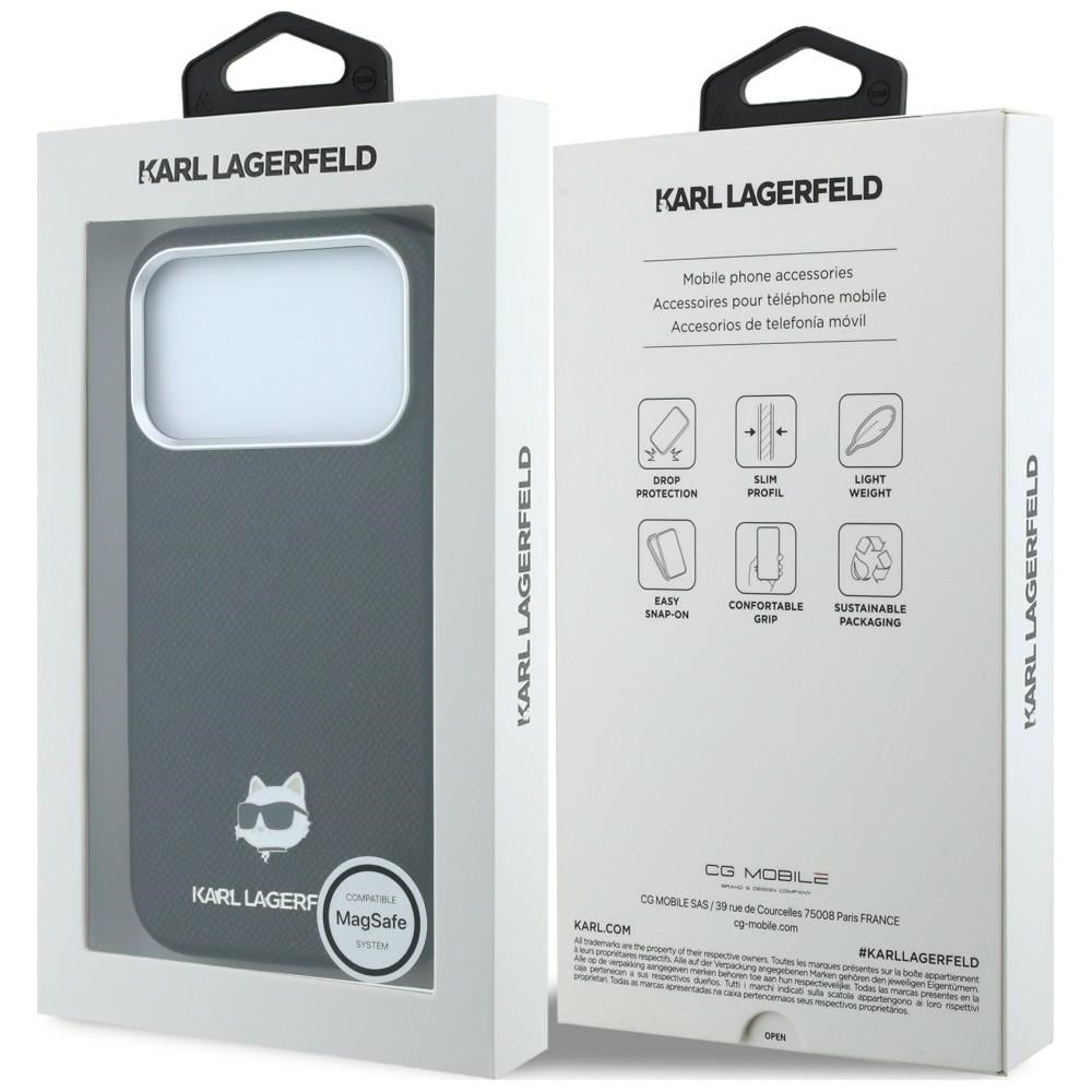 Husa de protectie Karl Lagerfeld compatibil cu iPhone 18 Pro Max / iPhone 17 Pro Max, Negru