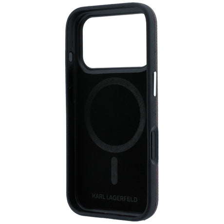 Husa de protectie Karl Lagerfeld compatibil cu iPhone 18 Pro / iPhone 17 Pro, Bordo