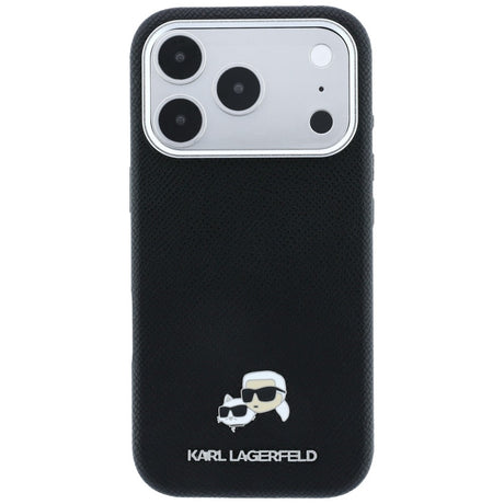 Husa de protectie Karl Lagerfeld compatibil cu iPhone 18 Pro / iPhone 17 Pro, Negru