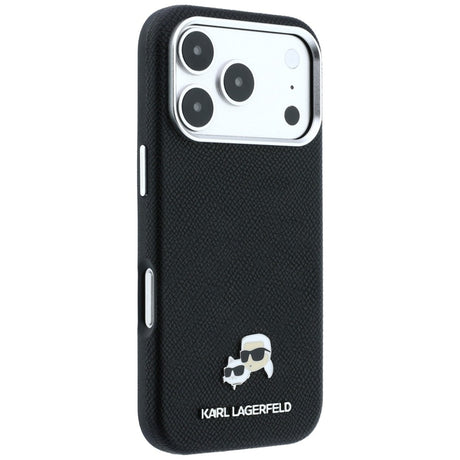 Husa de protectie Karl Lagerfeld compatibil cu iPhone 18 Pro Max / iPhone 17 Pro Max, Negru