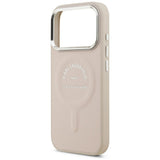 Husa de protectie Karl Lagerfeld compatibil cu iPhone 18 Pro Max / iPhone 17 Pro Max, Roz