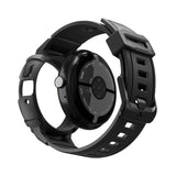 Curea smartwatch Spigen Rugged Armor Pro compatibil cu Google Pixel Watch 5 / Watch 4 41mm, Negru