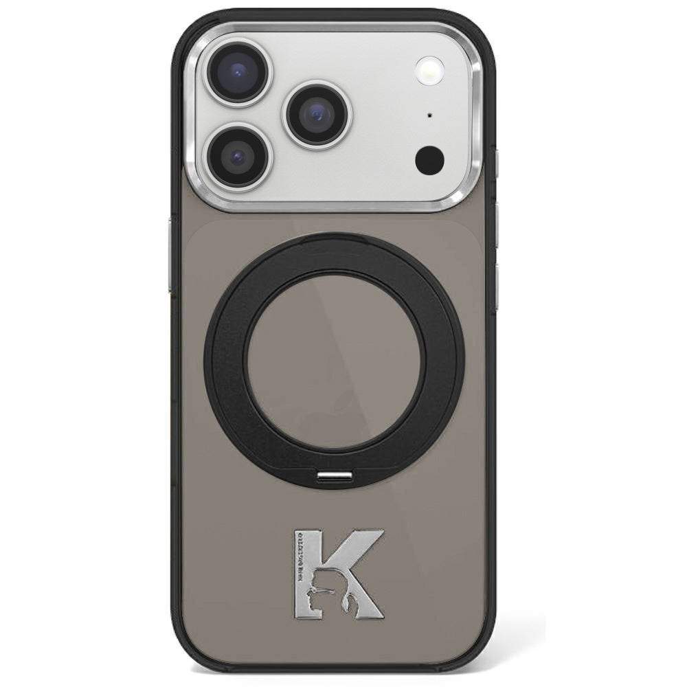 Husa de protectie Karl Lagerfeld compatibil cu iPhone 17 Pro Max / iPhone 18 Pro Max, Negru