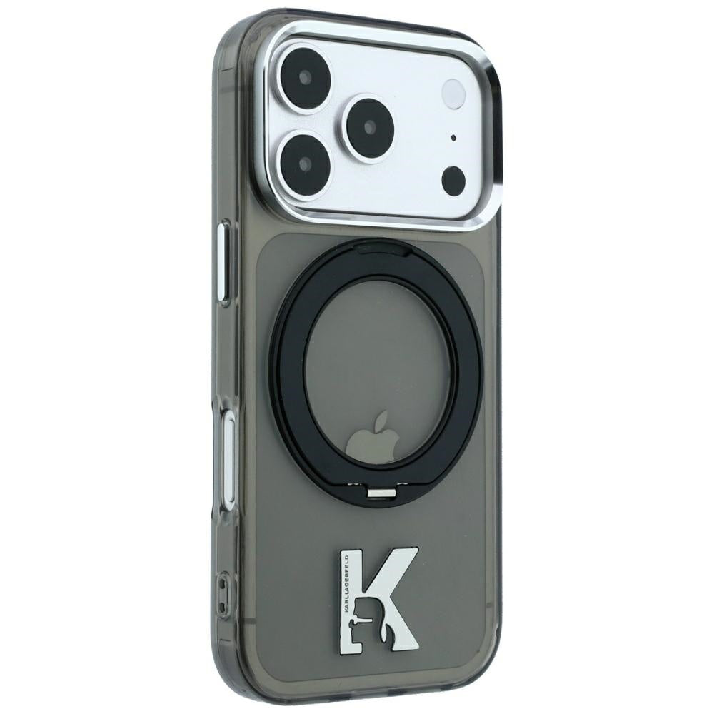Husa de protectie Karl Lagerfeld compatibil cu iPhone 17 Pro Max / iPhone 18 Pro Max, Negru