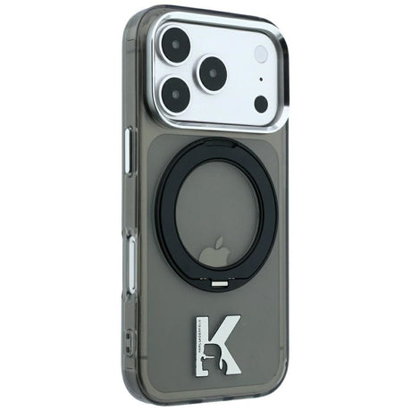 Husa de protectie Karl Lagerfeld compatibil cu iPhone 17 Pro Max / iPhone 18 Pro Max, Negru