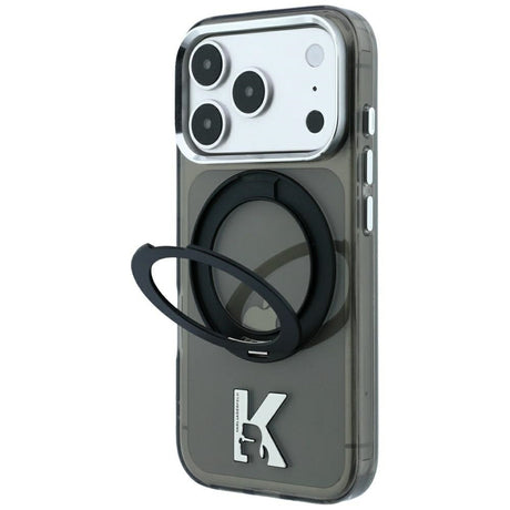 Husa de protectie Karl Lagerfeld compatibil cu iPhone 17 Pro Max / iPhone 18 Pro Max, Negru