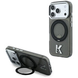 Husa de protectie Karl Lagerfeld compatibil cu iPhone 17 Pro Max / iPhone 18 Pro Max, Negru