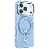 Husa de protectie Karl Lagerfeld compatibil cu iPhone 18 Pro / iPhone 17 Pro, Albastru