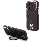 Husa de protectie Karl Lagerfeld compatibil cu iPhone 17 Pro Max / iPhone 18 Pro Max, Bordo
