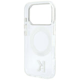 Husa de protectie Karl Lagerfeld compatibil cu iPhone 18 Pro / iPhone 17 Pro, Transparent