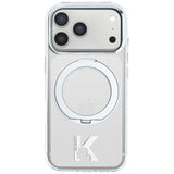 Husa de protectie Karl Lagerfeld compatibil cu iPhone 18 Pro / iPhone 17 Pro, Transparent