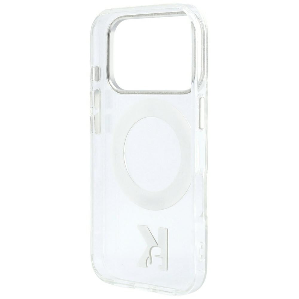 Husa de protectie Karl Lagerfeld compatibil cu iPhone 17 Pro Max / iPhone 18 Pro Max, Transparent