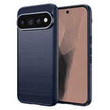 Husa de protectie Techsuit Carbon Silicone compatibil cu Google Pixel 11 Pro XL, Albastru