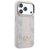 Husa de protectie Guess compatibil cu iPhone 17 Pro / iPhone 18 Pro, Roz