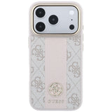 Husa de protectie Guess compatibil cu iPhone 17 Pro / iPhone 18 Pro, Roz