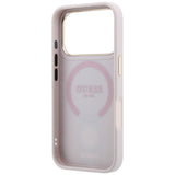 Husa de protectie Guess compatibil cu iPhone 17 Pro Max / iPhone 18 Pro Max, Roz