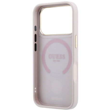 Husa de protectie Guess compatibil cu iPhone 17 Pro Max / iPhone 18 Pro Max, Roz