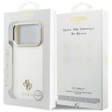 Husa de protectie Guess compatibil cu iPhone 17 Pro Max / iPhone 18 Pro Max, Bej