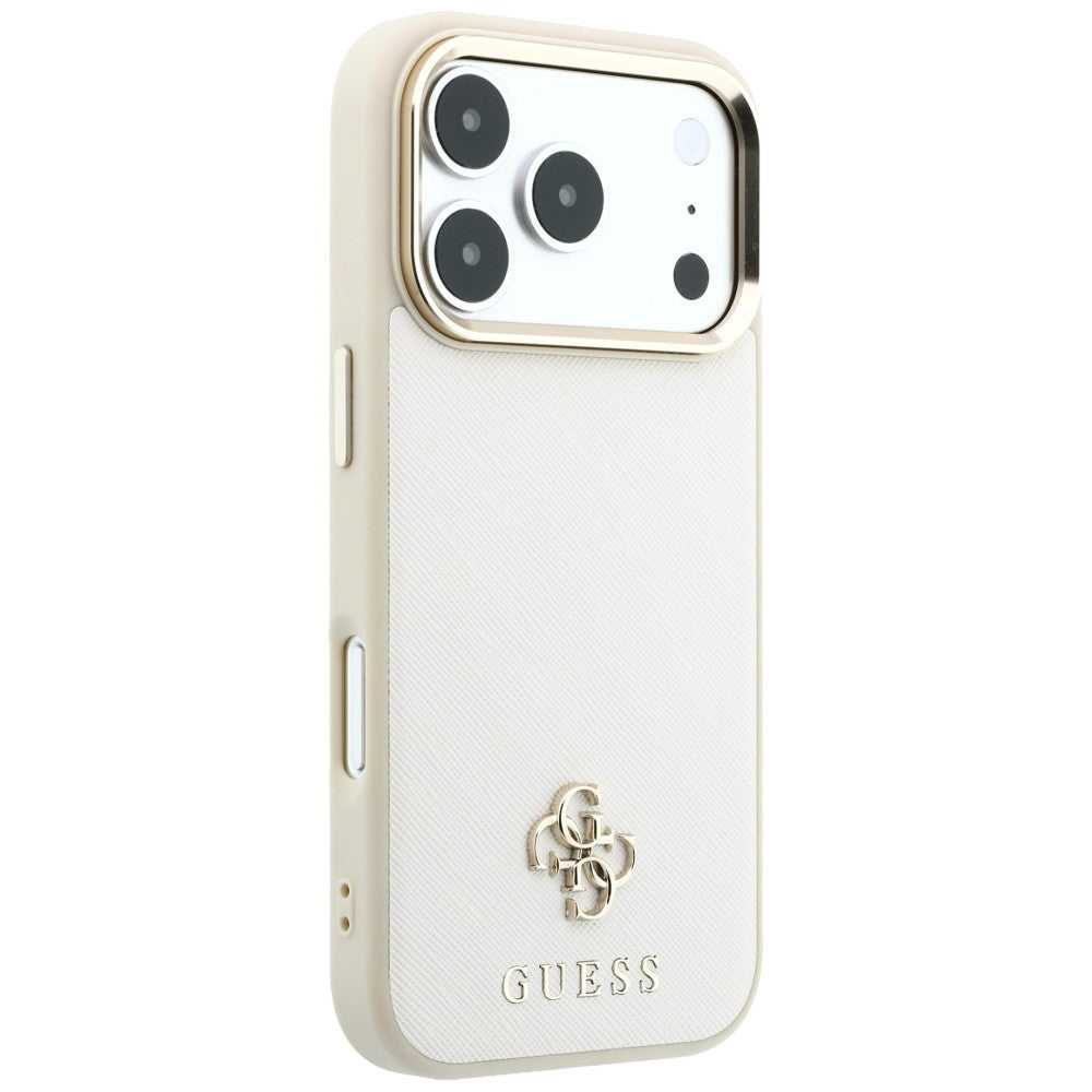 Husa de protectie Guess compatibil cu iPhone 17 Pro Max / iPhone 18 Pro Max, Bej