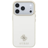 Husa de protectie Guess compatibil cu iPhone 17 Pro Max / iPhone 18 Pro Max, Bej