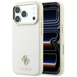 Husa de protectie Guess compatibil cu iPhone 17 Pro Max / iPhone 18 Pro Max, Bej