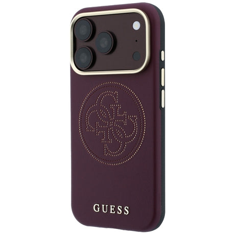 Husa de protectie Guess compatibil cu iPhone 17 Pro Max / iPhone 18 Pro Max, Bordo