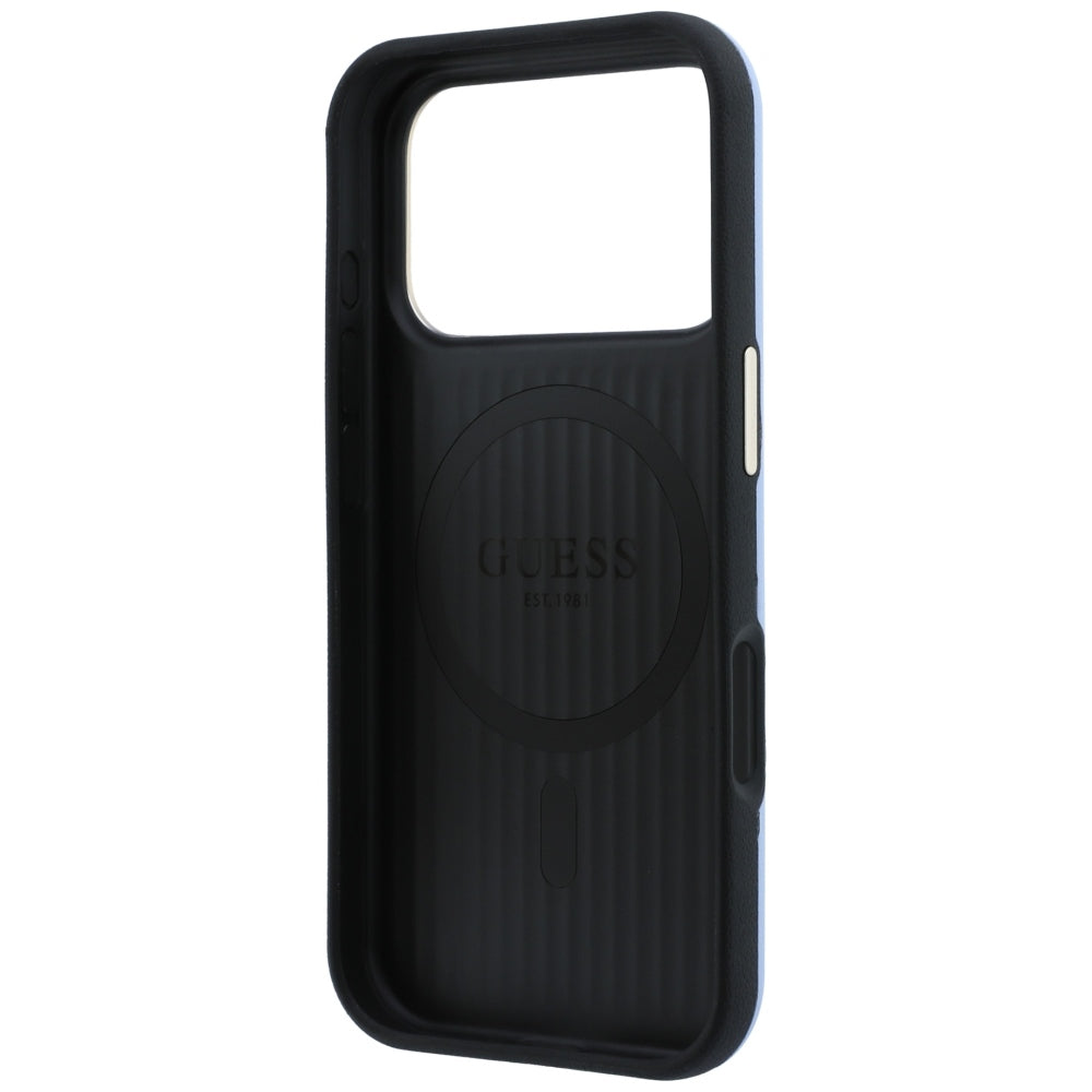 Husa de protectie Guess compatibil cu iPhone 18 Pro / iPhone 17 Pro, Albastru