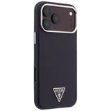 Husa de protectie Guess Kevlar Triangle Logo compatibil cu iPhone 18 Pro / iPhone 17 Pro, Bordo